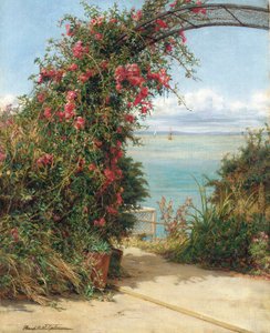 Ein Garten am Meer