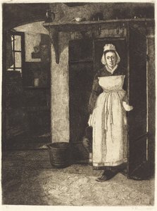 Die Kellertür von François Bonvin