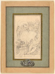 Wappenbuch für Crozat, Baron de Thiers von François Boucher