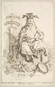 Chinesischer Musiker, 1738-45