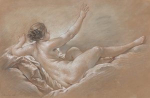 Danae empfängt den Goldregen von François Boucher