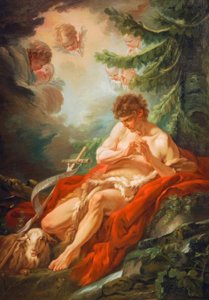 Der hl. Johannes der Täufer von François Boucher