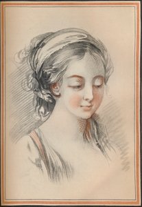 Kopf eines Mädchens, um 1746