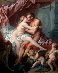 Herakles und Omphale, 18. Jahrhundert von François Boucher