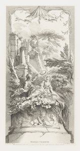 Hommage Champêtre (Pastorale) in Nouveaux Morceaux pour des Paravents von François Boucher