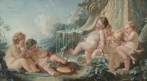 Musik und Tanz, 1740er Jahre von François Boucher