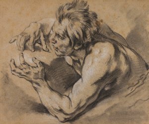Studie eines Tritons