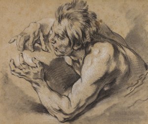 Studie eines Tritons, 1748-53
