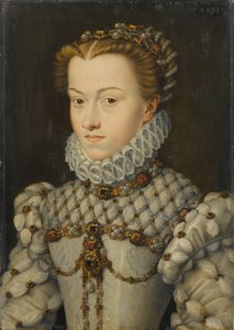 Elisabeth von Österreich 1554-1592, Königin von Frankreich, ca. 1571-1572 von François Clouet