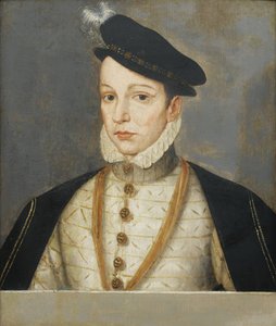 Porträt von König Karl IX. von Frankreich von François Clouet