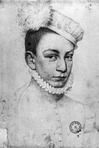 Porträt von König Karl IX. von Frankreich, 1561 von François Clouet
