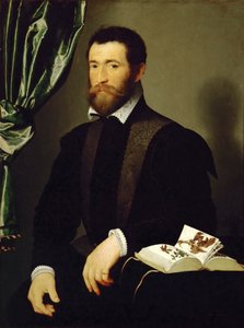 Porträt von Pierre Quthe, Apotheker, 1562 von François Clouet
