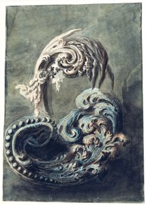 Schmuckrolle von François Cuvilliés the Younger