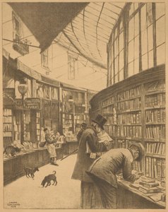 Buchhandlung Moens in der Galerie Bortier in Brüssel von François Gailliard