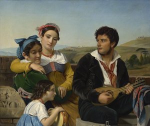 Musikgruppe, 1821 von François Joseph Navez