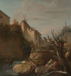 Appeninische Landschaft von François Le Moyne