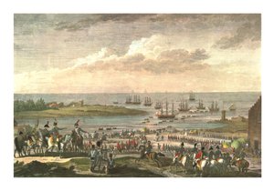 Einschiffung der Engländer in Holland, 30. November 1799, um 1850
