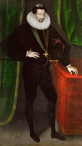 Porträt von Heinrich III. von Frankreich, König von Polen und Großherzog von Litauen von François Quesnel