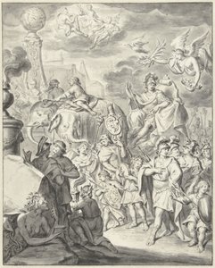 Allegorischer Triumphzug eines Fürsten oder Feldherrn von François van Bleyswijck