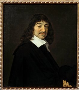 Porträt von René Descartes von Frans (after) Hals