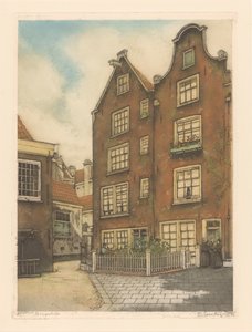 Bagijnhofje von Frans Everbag (signed by artist)