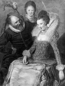 Das lustige Kleeblatt von Frans Hals