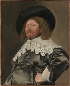 Porträt eines Mannes, möglicherweise Nicolaes Pietersz Duyst van Voorhout (geboren um 1600, gestorben 1650) von Frans Hals