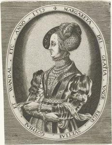Porträt von Königin Margaretha Leijonhufvud von Schweden von Frans Huys