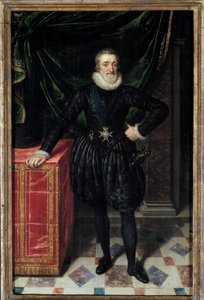 Ganzkörperporträt von Heinrich IV.