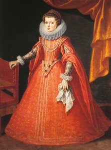 Porträt von Elisabeth von Frankreich (Versailles) von Frans II Pourbus