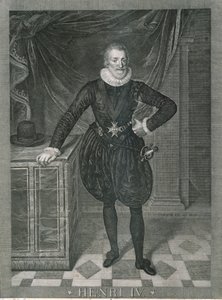 Porträt von Heinrich IV. von Frankreich von Frans II Pourbus