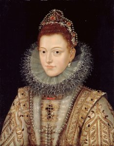 Porträt von Isabella Clara Eugenia (1566-1633) um 1599