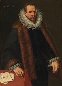Porträt von Nicolas Helincx, Berater des Königs von Frans II Pourbus