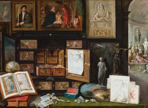 Ein Sammlerkabinett, ca. 1617