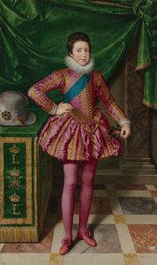Porträt von König Ludwig XIII. von Frankreich, 1611