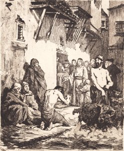 Christus heilt zwei Blinde und einen Besessenen