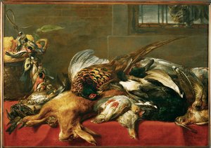 Jagdstillleben von Frans Snyders or Snijders