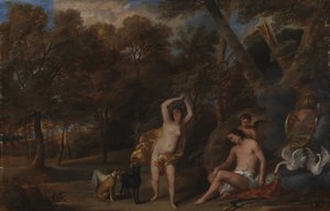 Venus beklagt den getöteten Adonis