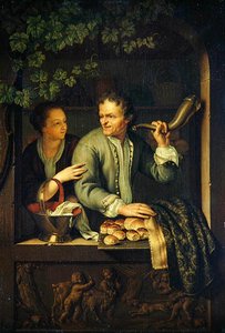 Der Bäcker von Frans van the Younger Mieris