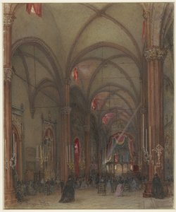 Innenraum des Doms von Verona von Franz Alt