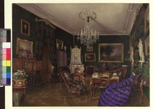 Salon der Gräfin Demblin in Hietzing von Franz Alt