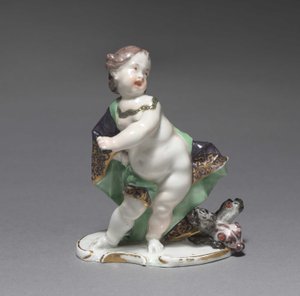 Pluto, Hersteller Nymphenburg Porzellanmanufaktur, ca. 1760 von Franz Anton Bustelli