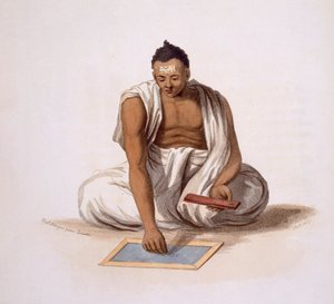 Ein Dyback, oder Astrologe, 1804 von Franz Balthazar Solvyns