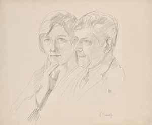 Grete Wagner-Barwig und Dr. Josef Wagner von Franz Barwig d. Ä.
