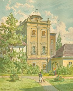 Der alte Hundsturm im 5. Wiener Gemeindebezirk
