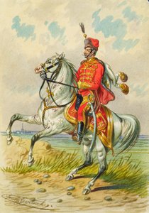 Soldat zu Pferd von Franz Gerasch