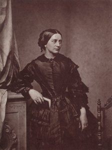Clara Schumann, deutsche Pianistin und Komponistin von Franz Hanfstaengl