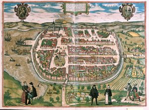 Barth in Pommern, Deutschland (Stich)
