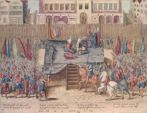 Hinrichtung von Philippe II de Montmorency, Graf von Hornes, Brüssel