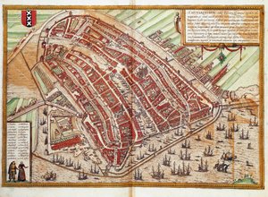 Karte von Amsterdam